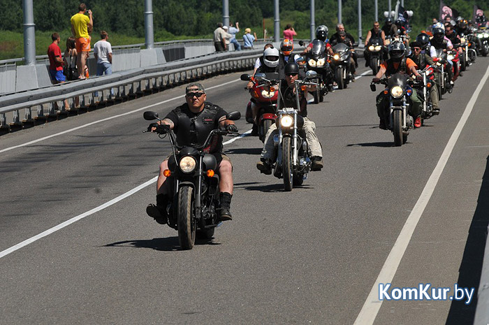 Бобруйские мотоциклисты – под прицелом радаров ГАИ