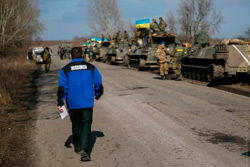 ОБСЕ: на Донбассе зафиксирован отвод большого количества техники от линии соприкосновения