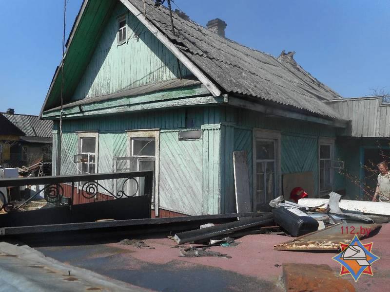 В Бобруйске на пожаре спасена 75-летняя женщина 