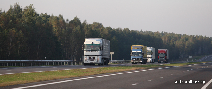 В Беларуси на республиканских дорогах с 20 мая вводятся летние ограничения нагрузок