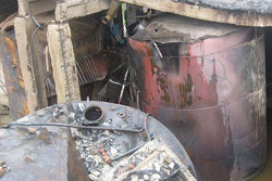 Молния уничтожила более 100 тонн спирта на складе в Беларуси