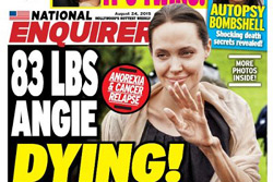 Анджелина Джоли весит 37 килограммов при росте 169 сантиметров