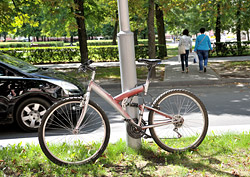 Очередная кража велосипеда в Бобруйске