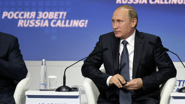 Путин: пик кризиса в экономике России пройден