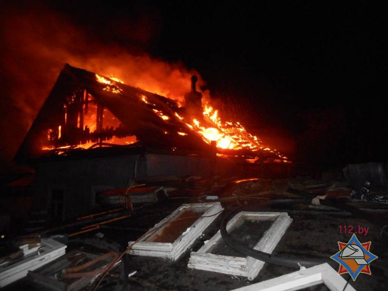 В Бобруйске на пожаре один человек погиб, двое пострадали 