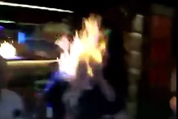 В бобруйском кафе во время подачи шашлыков загорелись две женщины (видео) 