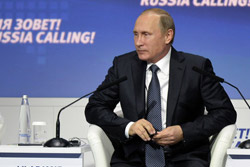 Путин: пик кризиса в экономике России пройден