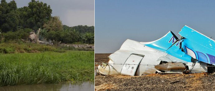 Черные дни российской авиации: в Южном Судане упал АН-12, погибли более 40 человек. Также стали известны данные о последних секундах полета А321