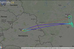 Самолет из Минска не смог приземлиться в Москве из-за тумана и вернулся домой