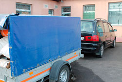 В Бобруйске задержана машина с алкоголем и «закуской»