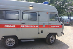 Бобруйский хулиган разбил стекло УАЗику «скорой помощи»
